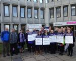 Health Improvement Service lobby of Salford Council